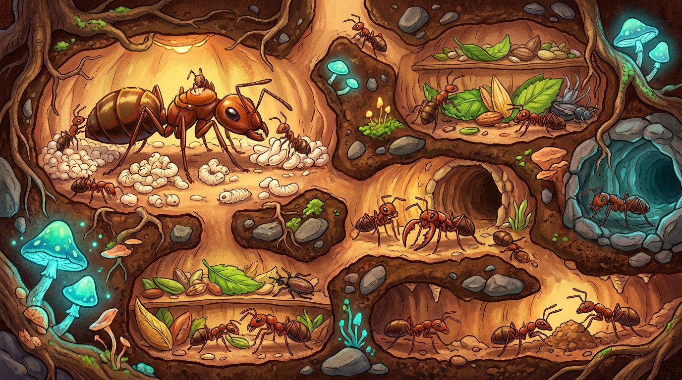 découvrez comment les fourmis organisent leur colonie avec une incroyable coopération pour assurer leur survie et prospérer dans leur environnement.