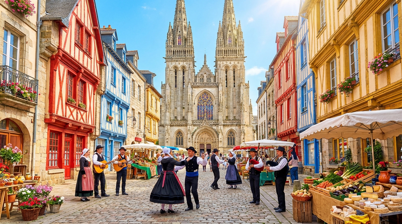 explorez quimper à travers son histoire riche, sa culture vibrante et ses lieux incontournables à visiter pour une expérience authentique en bretagne.