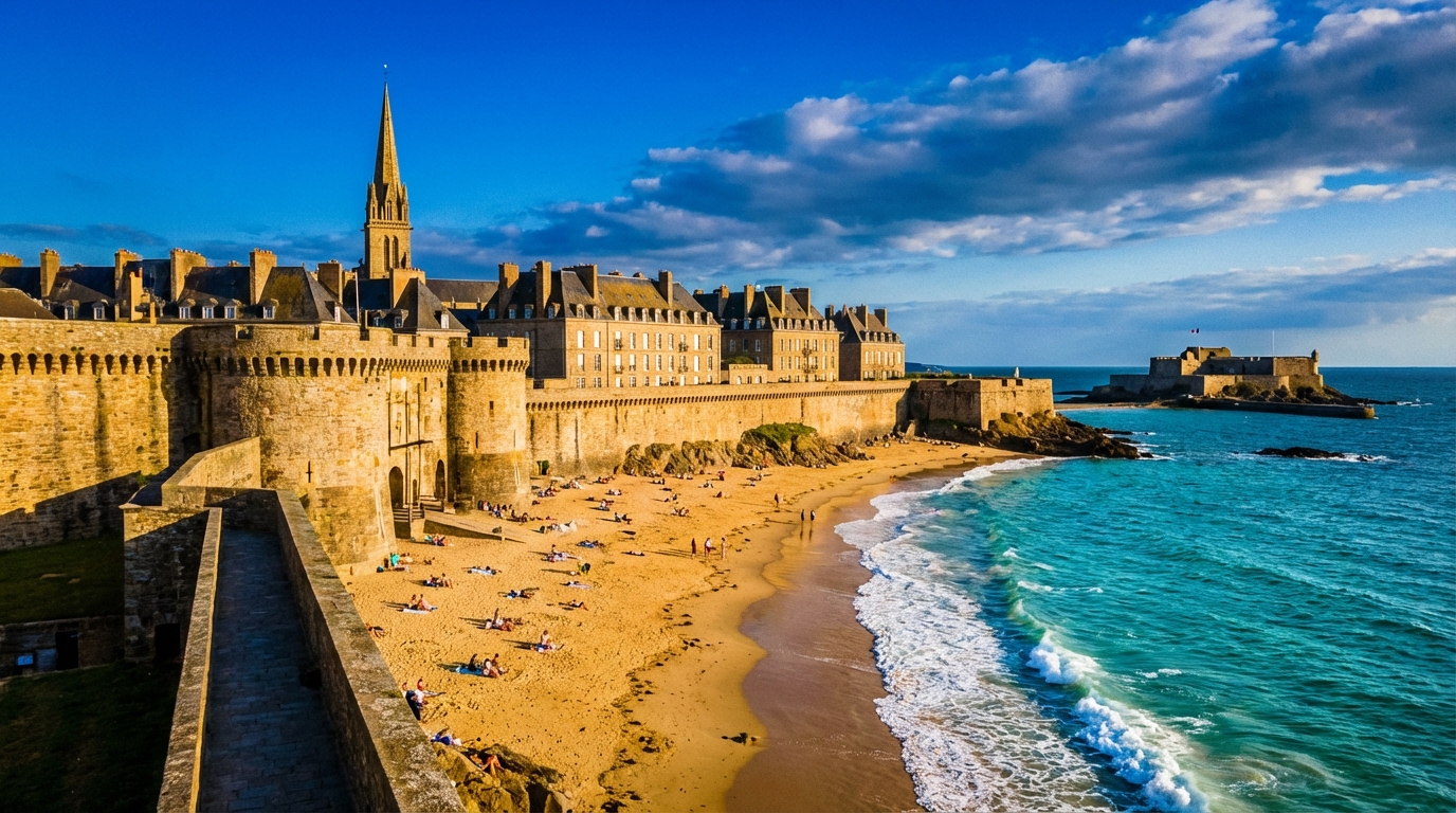 explorez saint-malo, une ville riche en histoire avec ses remparts emblématiques, découvrez ses plages magnifiques et ne manquez pas ses sites incontournables pour un séjour inoubliable.