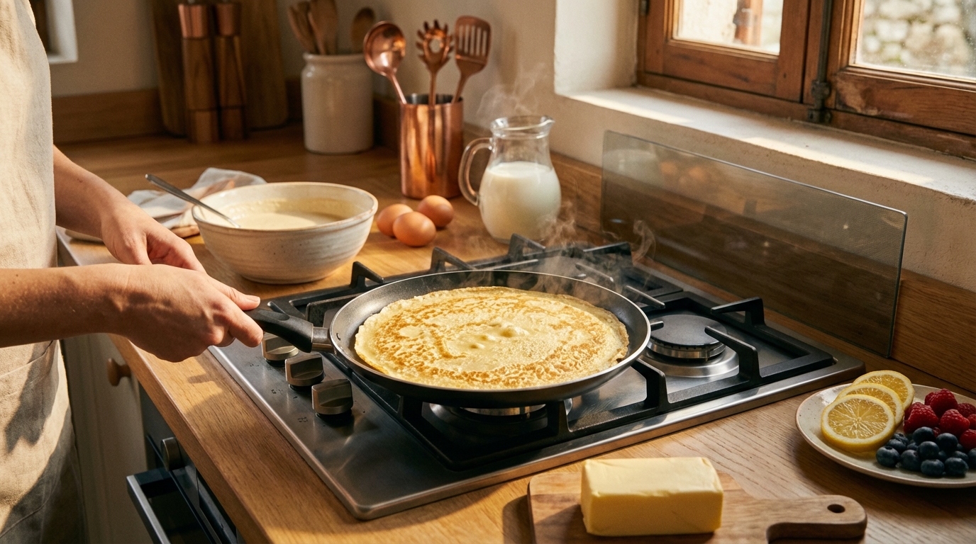 découvrez notre recette facile pour préparer des crêpes délicieuses, moelleuses et rapides à réaliser. parfait pour un petit-déjeuner ou un goûter gourmand !