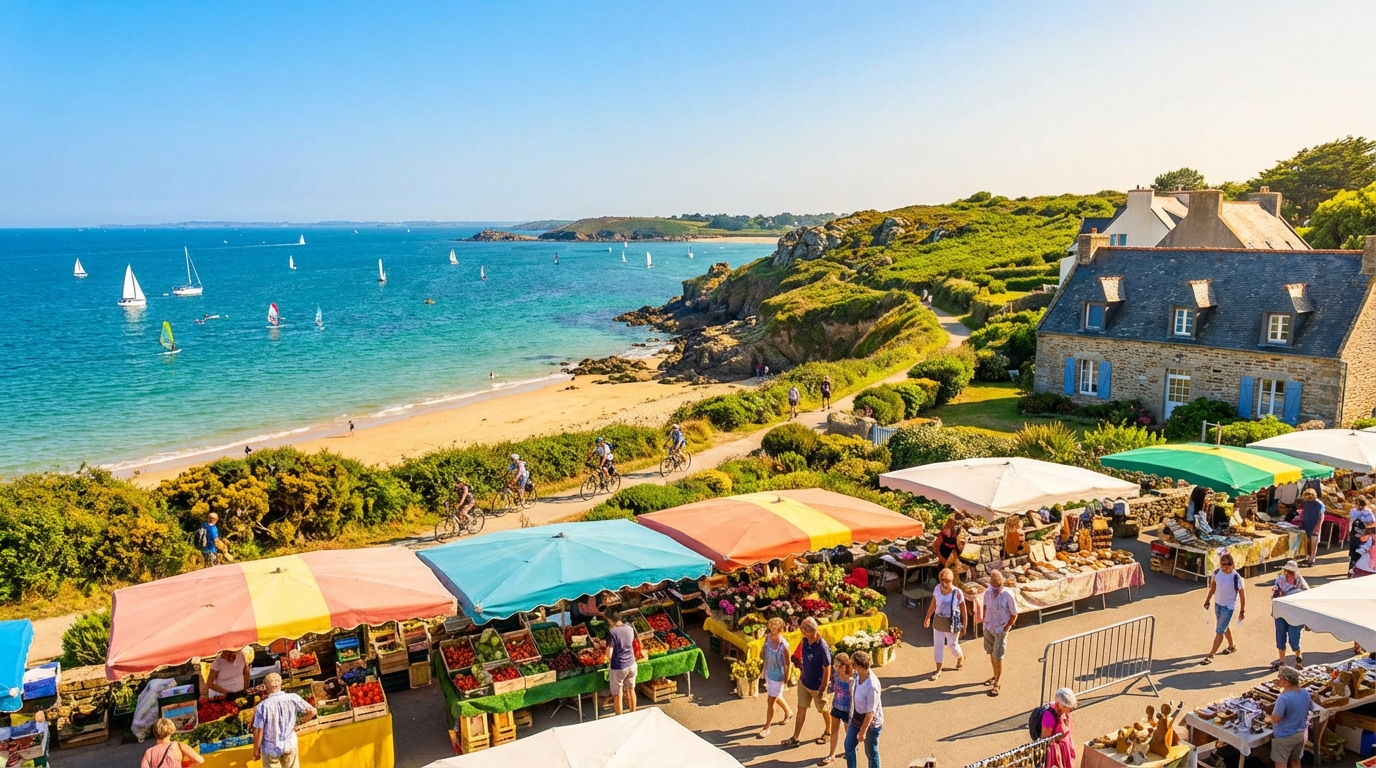 explorez les incontournables de ploemeur pour un séjour inoubliable : plages, patrimoine, gastronomie et activités pour tous.