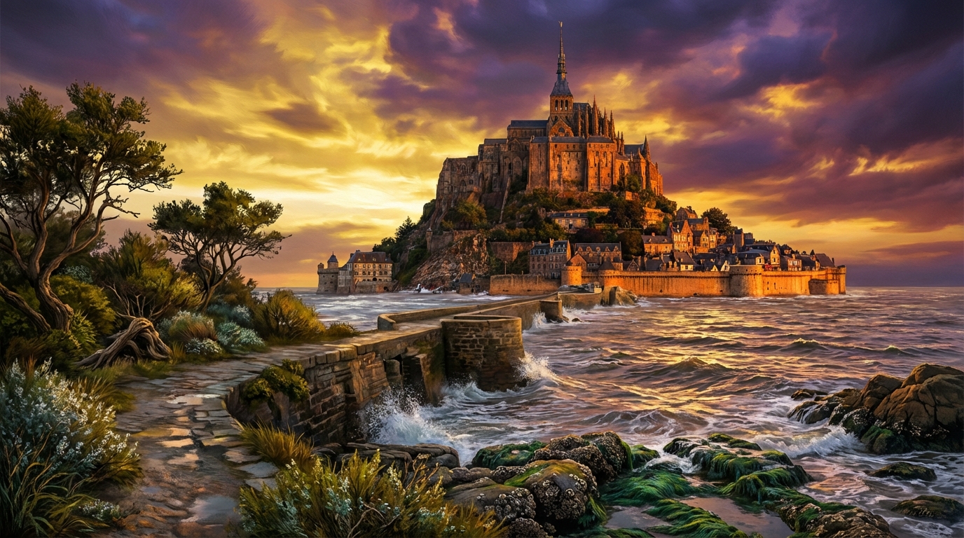 explorez les secrets du mont saint-michel et plongez dans son histoire fascinante, entre légendes, architecture unique et patrimoine exceptionnel.