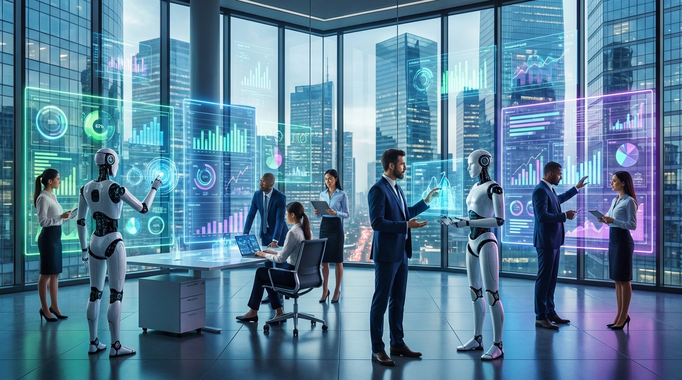 découvrez comment l'intelligence artificielle transforme les entreprises modernes en optimisant les processus, améliorant la prise de décision et stimulant l'innovation.