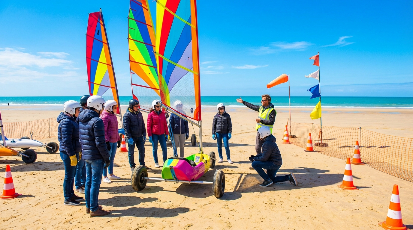 apprenez les fondamentaux du char à voile et découvrez des conseils essentiels pour débuter en toute sécurité. idéal pour les novices souhaitant s'initier à cette activité captivante.