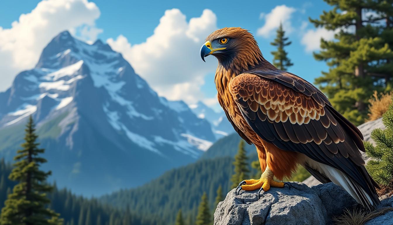 découvrez tout sur le grand aigle : son habitat, ses caractéristiques uniques et son comportement fascinant dans la nature.