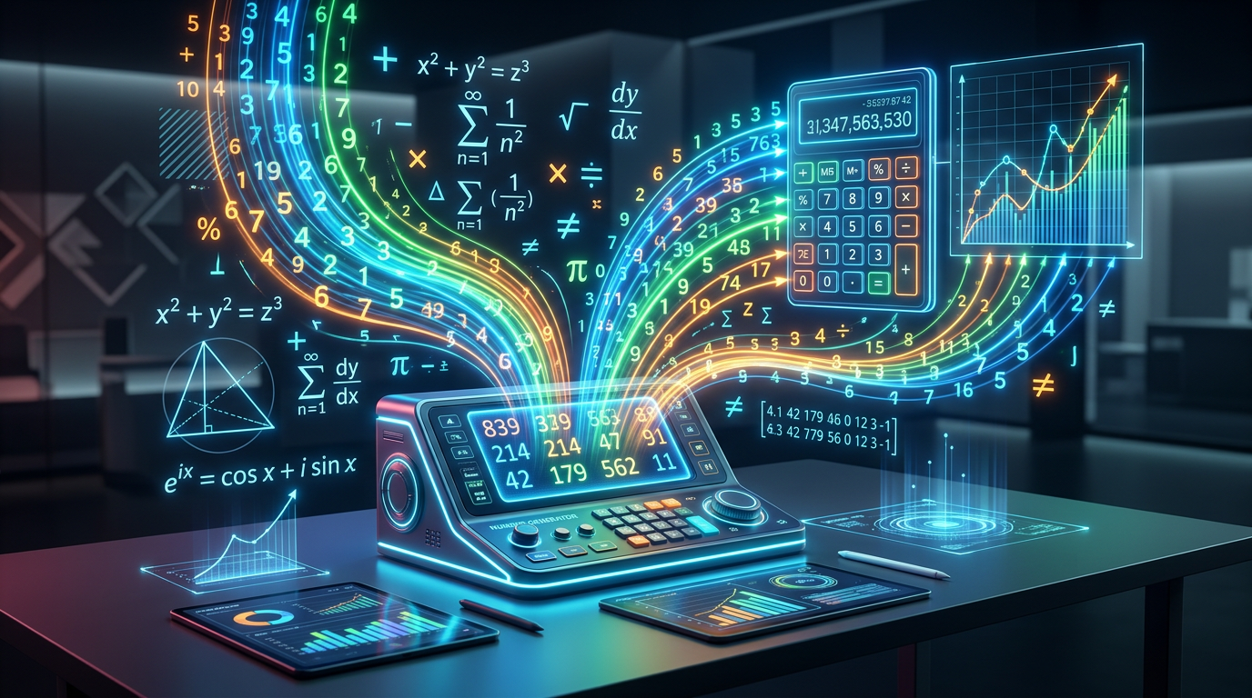 découvrez comment utiliser un générateur de nombres pour simplifier vos calculs et gagner en efficacité dans vos tâches mathématiques.