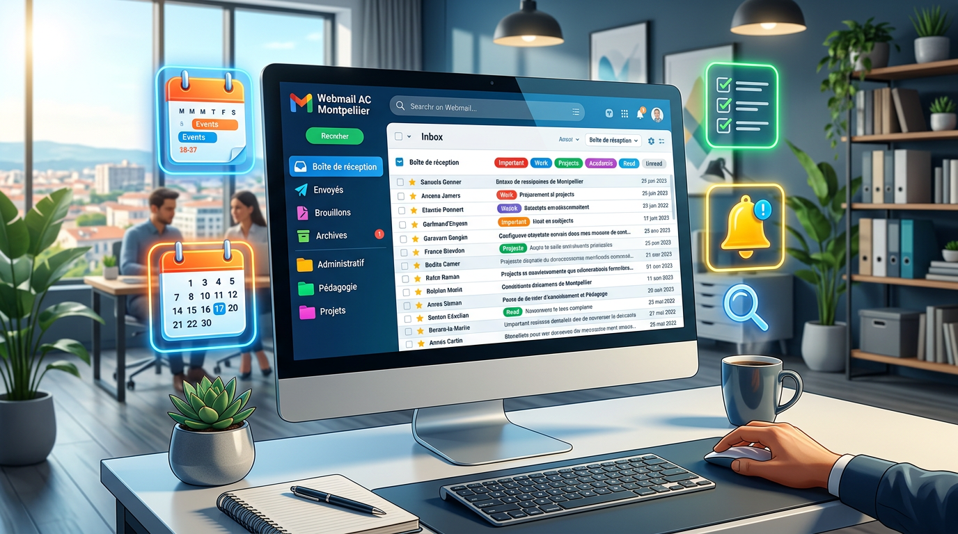 découvrez comment utiliser webmail ac montpellier pour gérer efficacement vos emails, optimiser votre communication et organiser votre messagerie facilement.