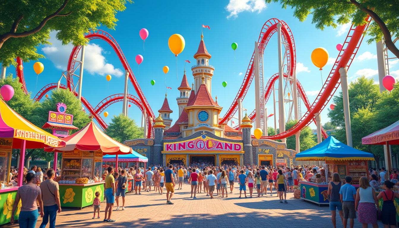 découvrez kingoland, le parc d'attractions incontournable ! notre guide complet vous aide à préparer une journée mémorable avec conseils, attractions phares et astuces pratiques.