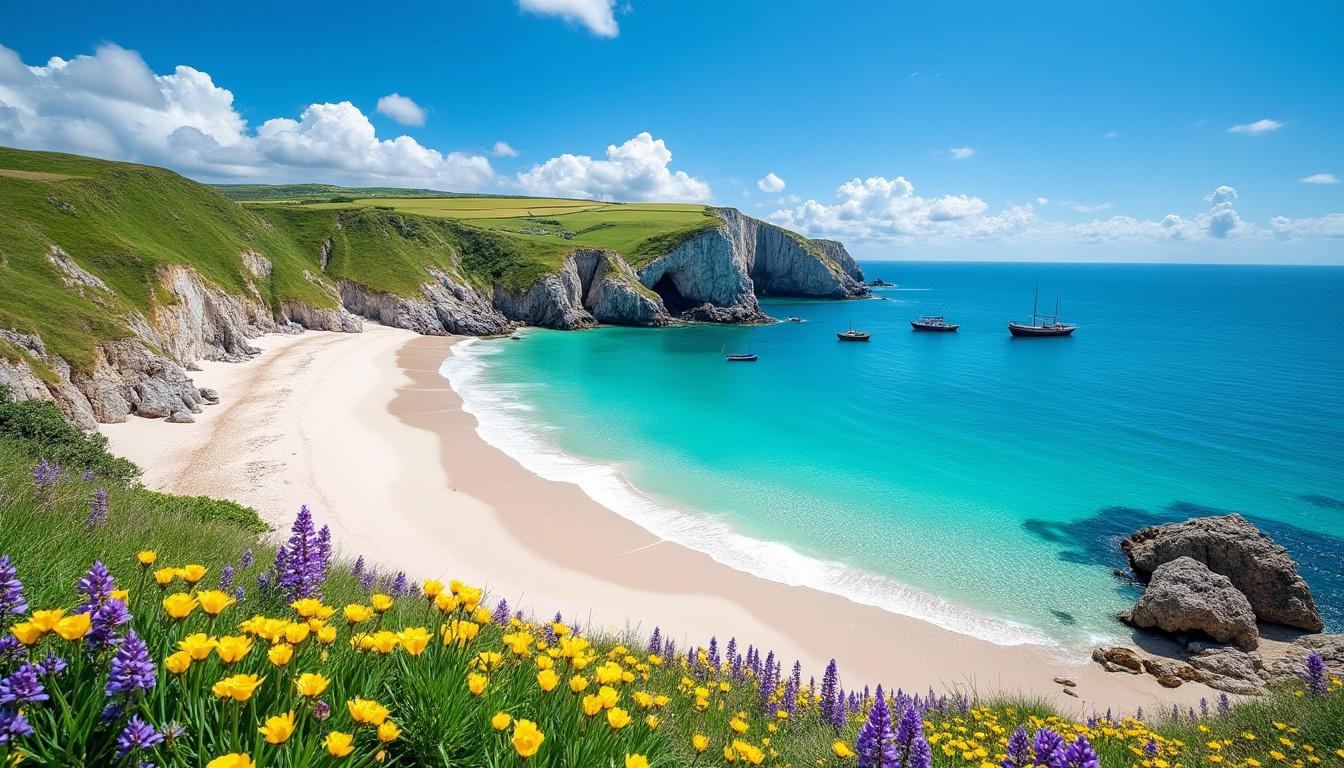 explorez les plus belles plages de bretagne et préparez des vacances inoubliables au bord de la mer avec des paysages à couper le souffle.