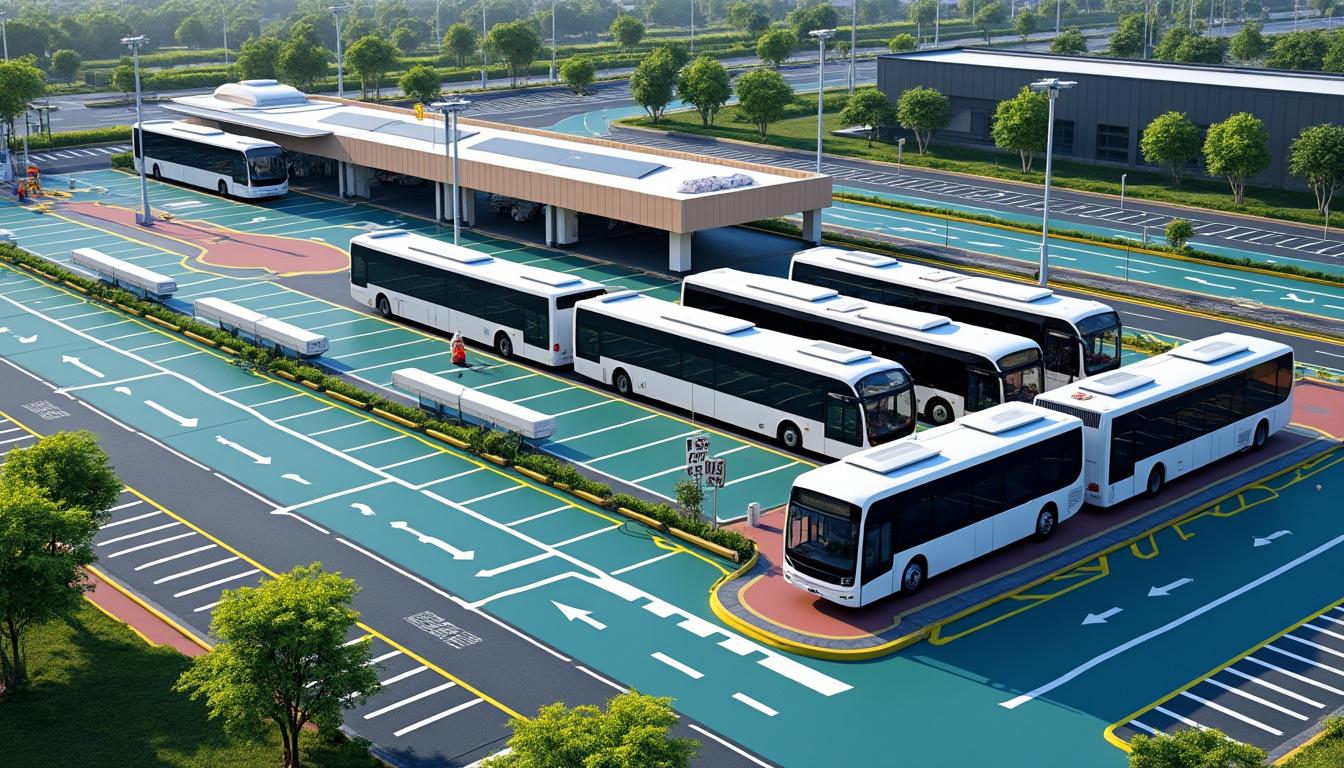 découvrez les meilleures stratégies pour aménager un parking bus à la fois efficace et sécurisé, garantissant fluidité et sécurité pour tous les usagers.
