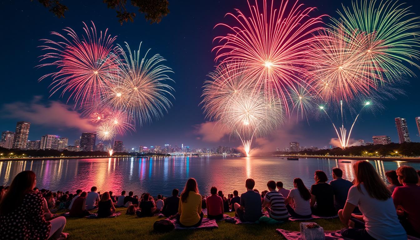 découvrez où admirer les feux d'artifice ce soir près de chez vous pour une soirée magique et colorée en famille ou entre amis.