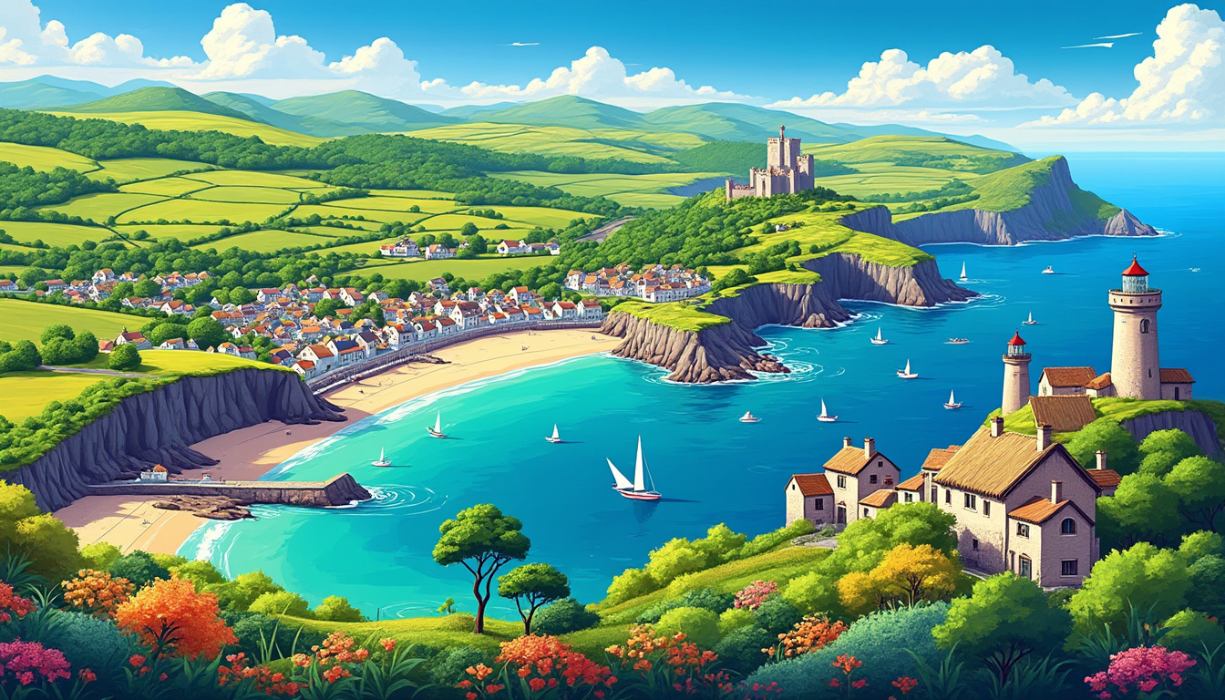 explorez la carte de la bretagne sud et découvrez les sites incontournables, les plages magnifiques, les villes charmantes et les trésors culturels de cette région unique.
