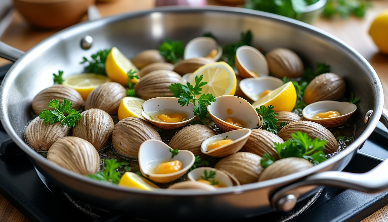 découvrez nos astuces pour cuire parfaitement des coques chez vous et savourer des fruits de mer frais et délicieux à la maison.