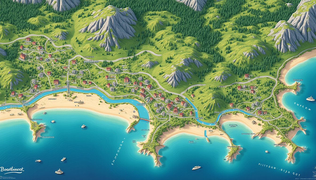 découvrez une carte détaillée de la bretagne du sud avec notre guide complet et des conseils pratiques pour une visite réussie.