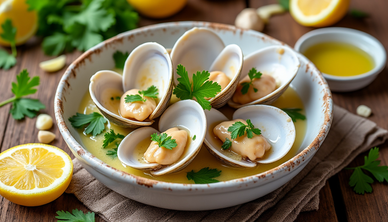 découvrez une recette simple et savoureuse à base de palourdes, parfaite pour un repas rapide et gourmand. facile à préparer, elle ravira vos papilles avec des saveurs marines délicates.